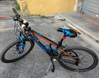 Mountain bike bicicletta Torpado jaguaro raggio 24