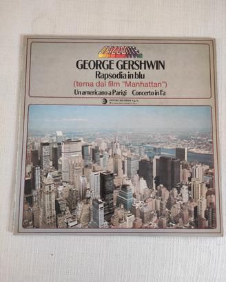 33 giri George Gershwin, Rapsodia in blu