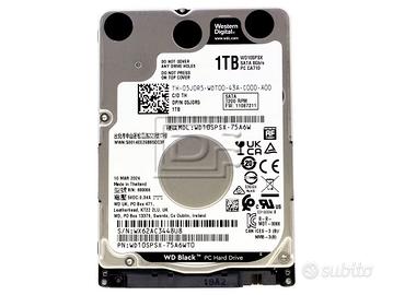 HARD-DISK Western Digital Caviar Black da 1TB