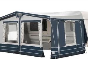 Veranda taglia 8 per roulotte con tendalino