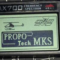 Frequenzimetro Spectrum scanner AX700