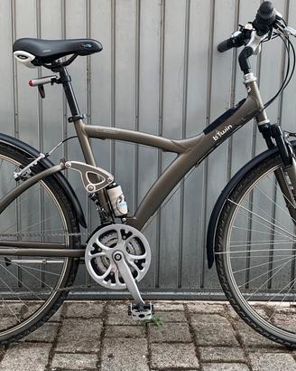 Bici full suspended  btwin