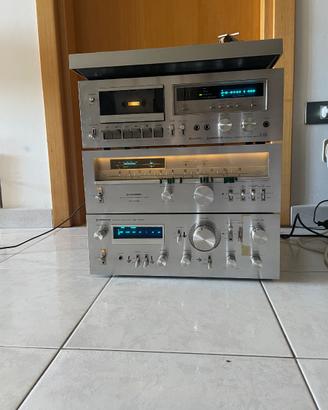 Complesso Stereo Pioneer Vintage