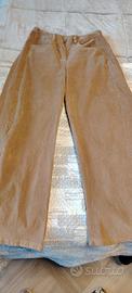 Pantalone donna beige
