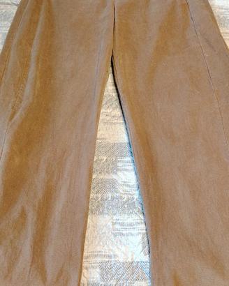 Pantalone donna beige
