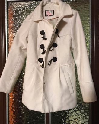 Cappotto color panna bambina 13-14 anni - cm 164. 