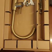 Rubinetto cucina ottone con miscelatore