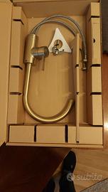 Rubinetto cucina ottone con miscelatore