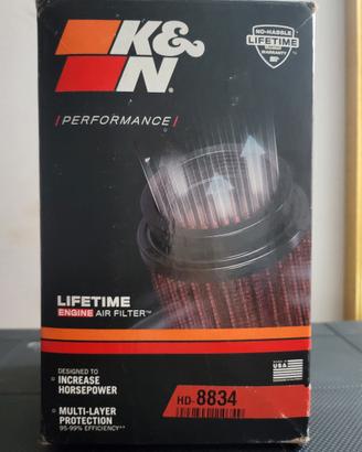 Filtro aria K&N HD 8834 nuovo