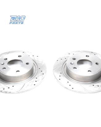 DISCHI FRENO PER DAEWOO CHEVROLET FORATI SCANALATI