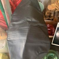 Copri sedili posteriori fiat 500 in pelle nera