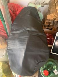 Copri sedili posteriori fiat 500 in pelle nera