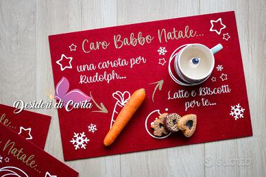 tovaglietta babbo natale 