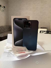 Apple Iphone 15 Pro max 256Gb Blue titanium con sc