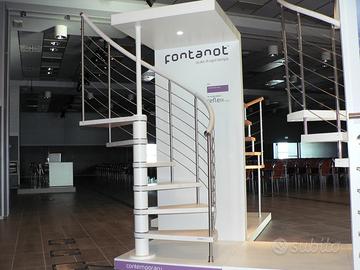 Scala a chiocciola Fontanot genius