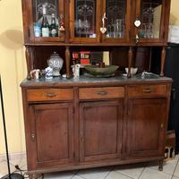 cristalliera napoletana mobile arte povera