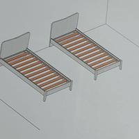 LETTINI SINGOLI completi