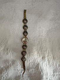 Orologio da donna vintage Slava con miniatura 