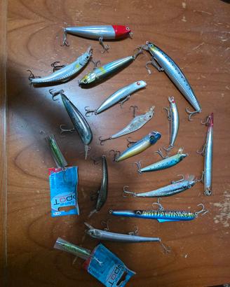 Artificiali pesca spinning spigola e serra