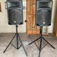 Coppia casse Samson active monitor db500a – 500W