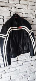 Giacca moto in pelle