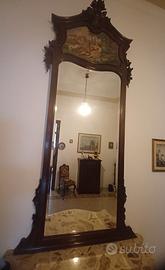 Consolle marmo con specchiera Luigi XIV