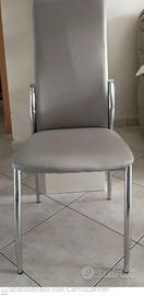 Tavolo consolle ,4 sedie,divano recliner