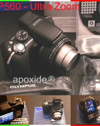 OLYMPUS® SP-560-UZ 18x★FOTOCAMERA HRES RAW MACRO★
