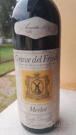 Merlot - Grave del Friuli 1974