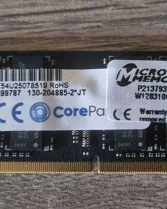 MEMORIA RAM 16 GB MICRO MEMORY DDR4 260 PIN SO-DIM