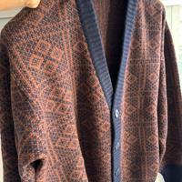 Cardigan blu e caffe ‘