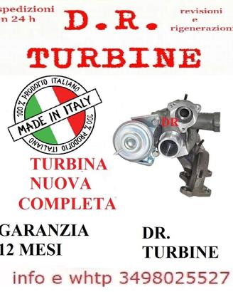TURBINA COMPLETA RINFORZATA turboNUOVA 900 FIAT 49
