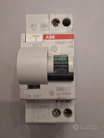 Interruttore differenziale salvavita ABB DS941 C16