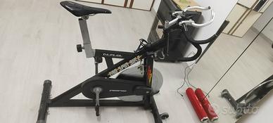 spin bike spinning ruota libera 