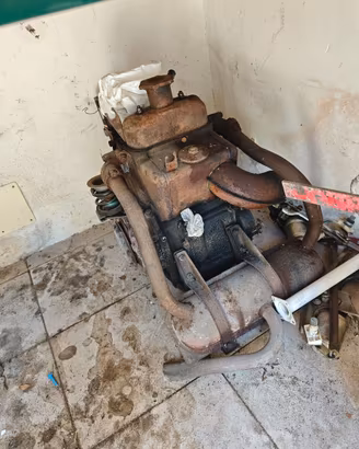 Fiat 126 Personal 4 cc 650 blocco motore
