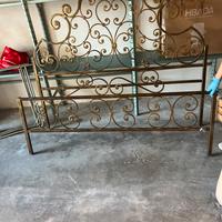 Letto in ferro battuto vintage