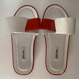 Miu Miu Ciabattine Originali in vera pelle