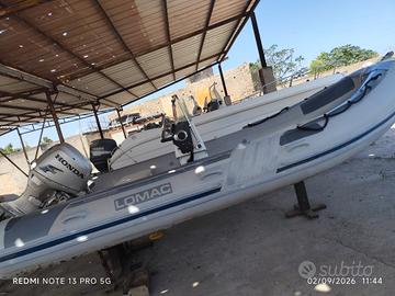 GOMMONE LOMAC 5,20 M CON MOTORE 40/60 HONDA