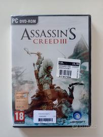 Assassin's Creed III PC dvd-rom sigillato