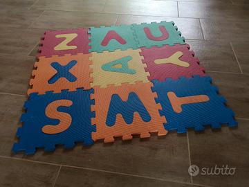 Tappeto da gioco 1m x 1m in gomma