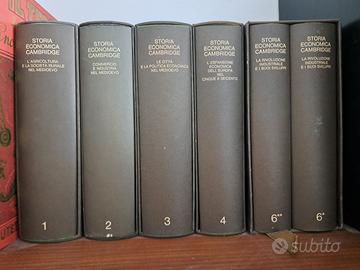 Lotto 6 Volumi "Storia Economica Cambridge"