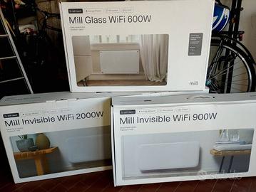 Set n. 3 Termoconvettori elettrici WiFi marca MILL