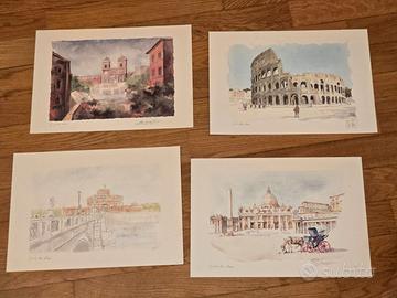 Litografie Roma