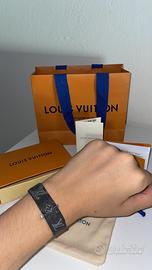 Braccialetto Slim Louis Vuitton in pelle