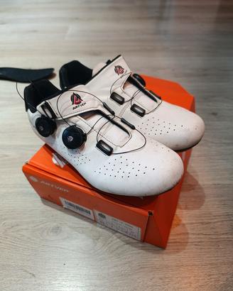 scarpe bici corsa 41 bianche