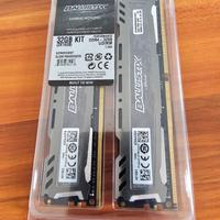 AMD ryzen 7 5800x + Crucial ram DDR4 32GB