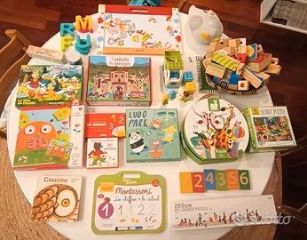 Lotto Giochi Bambini (montessori,playmobil..)
