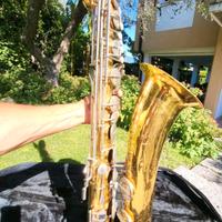 Sassofono baritono vintage selmer bundy u.s.a.,