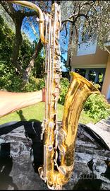 Sassofono baritono vintage selmer bundy u.s.a.,