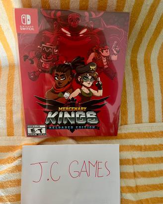 Limited Run Switch Flinthook Mercenary Kings
